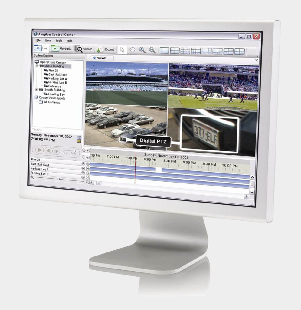 Moniteur de vidéosurveillance, retour du rendu des caméras, supervision vendu et installé par ADS Sécurité